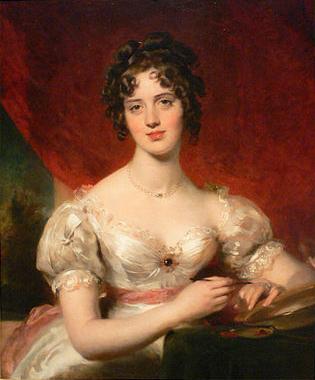Sir Thomas Lawrence Portrait of Mary Anne Bloxam oil painting image